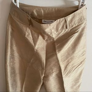 Harlow petite Silk Capri pants size 2